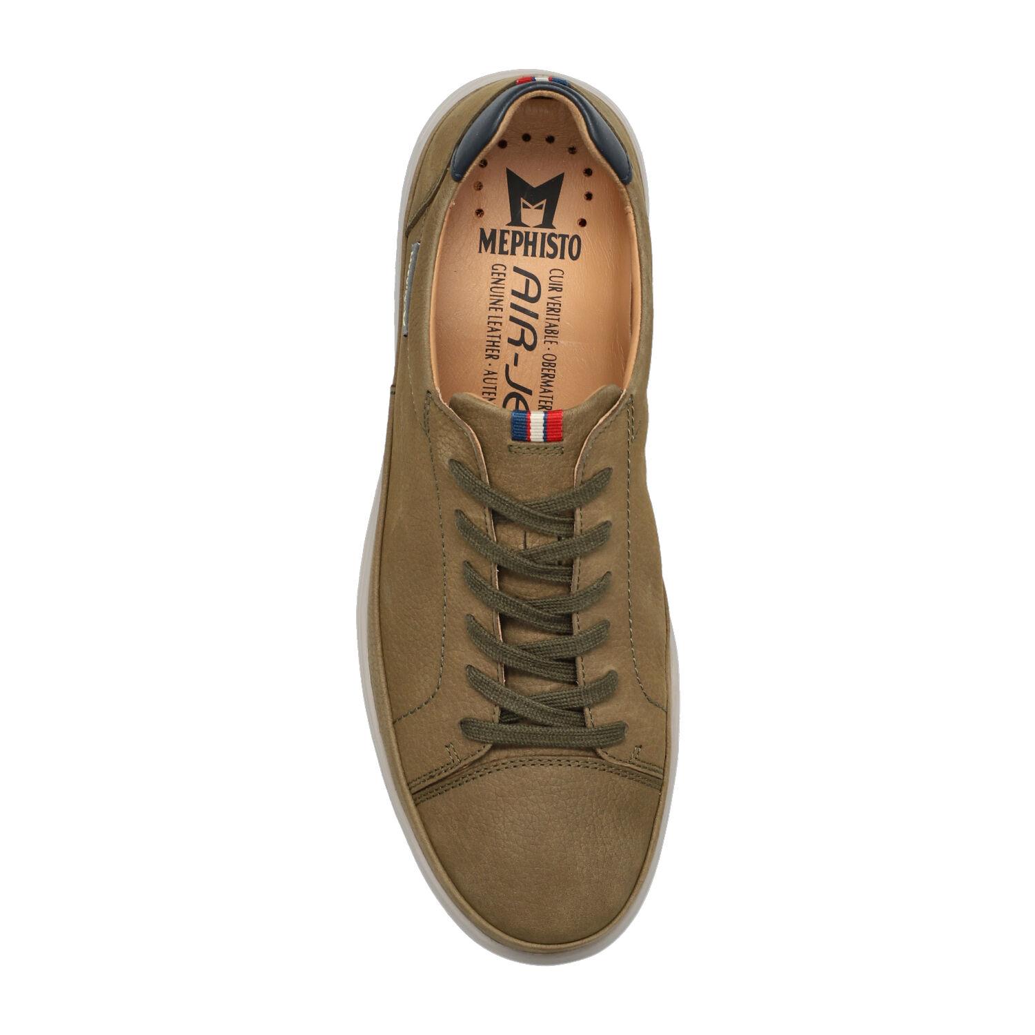 lacets homme modèle Thomas vert lichen - Mephisto